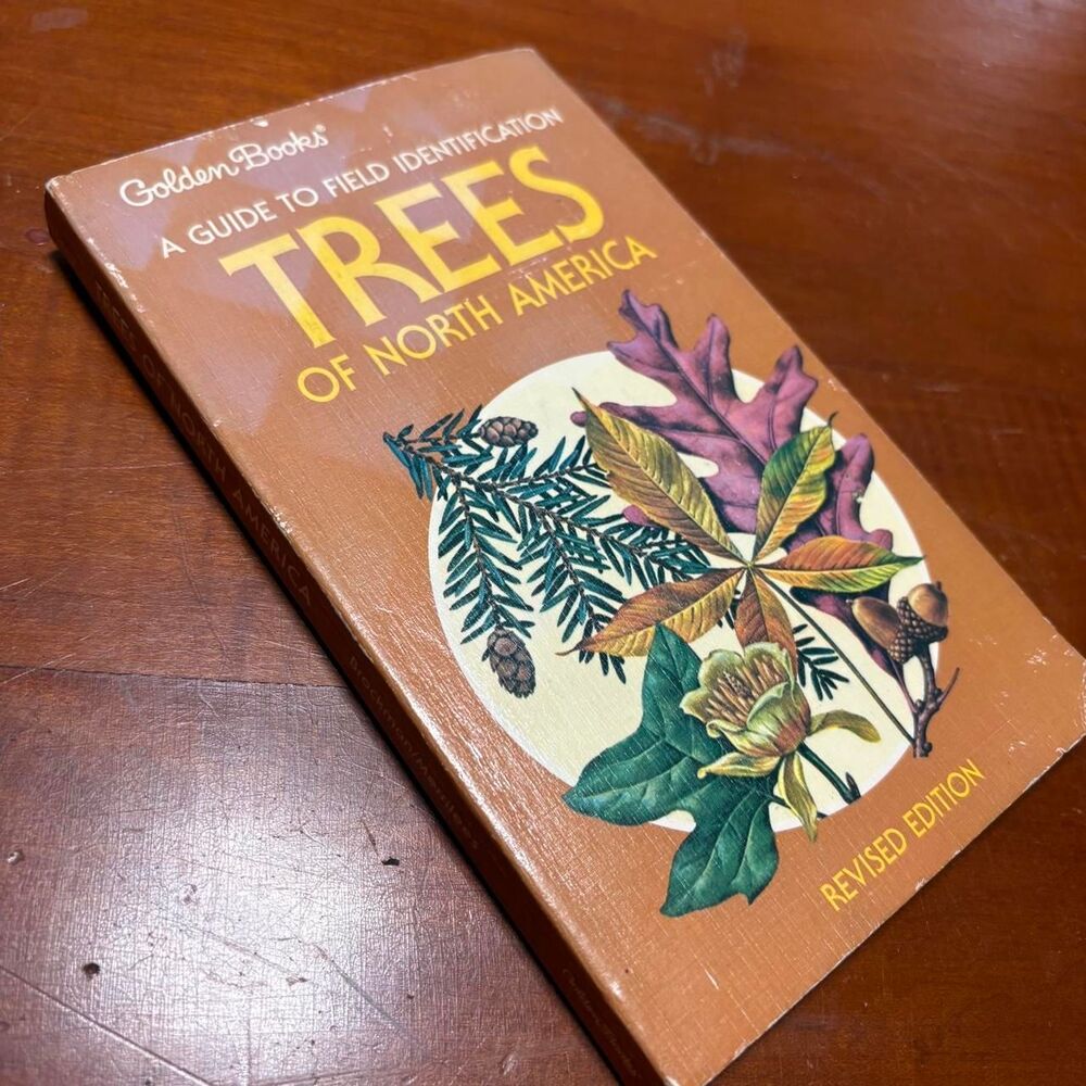 Vintage Cottage Outdoors Nature Botony: Trees of North America Field Guide